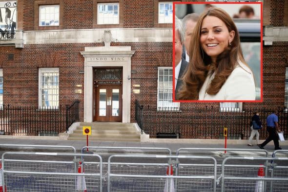 El segundo hijo del matrimonio real está por llegar y a las afueras del hospital Saint Mary de Paddington ya está todo listo para recibir a Kate.