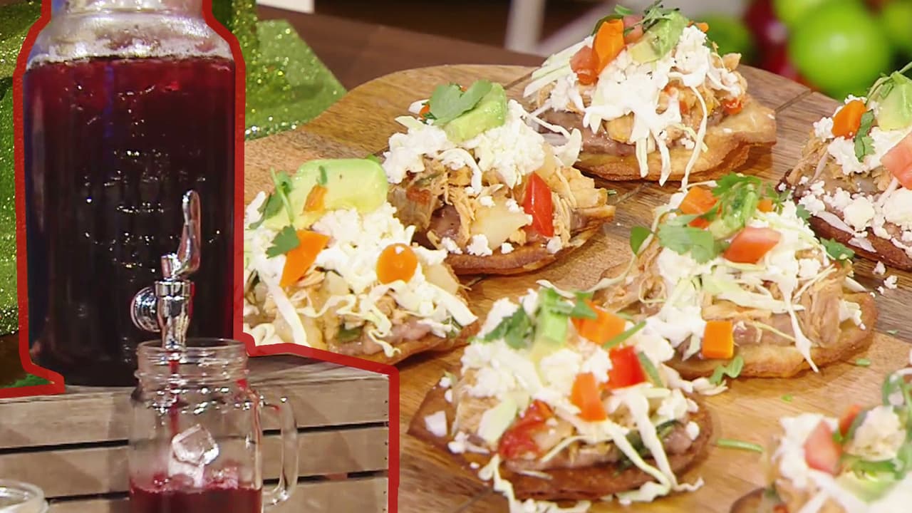 Así de fácil es preparar tostadas mexicanas botaneras