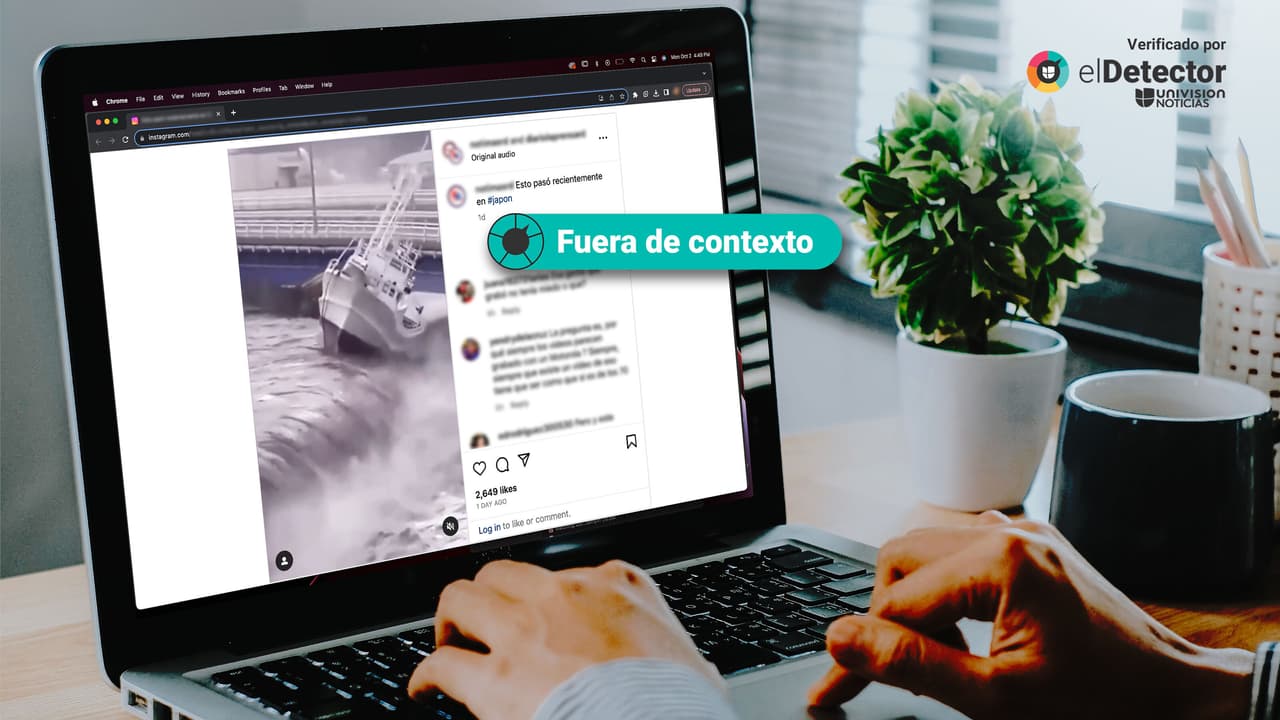 Ese video con olas que arrasan calles no es reciente: es del tsunami de 2011 en Japón