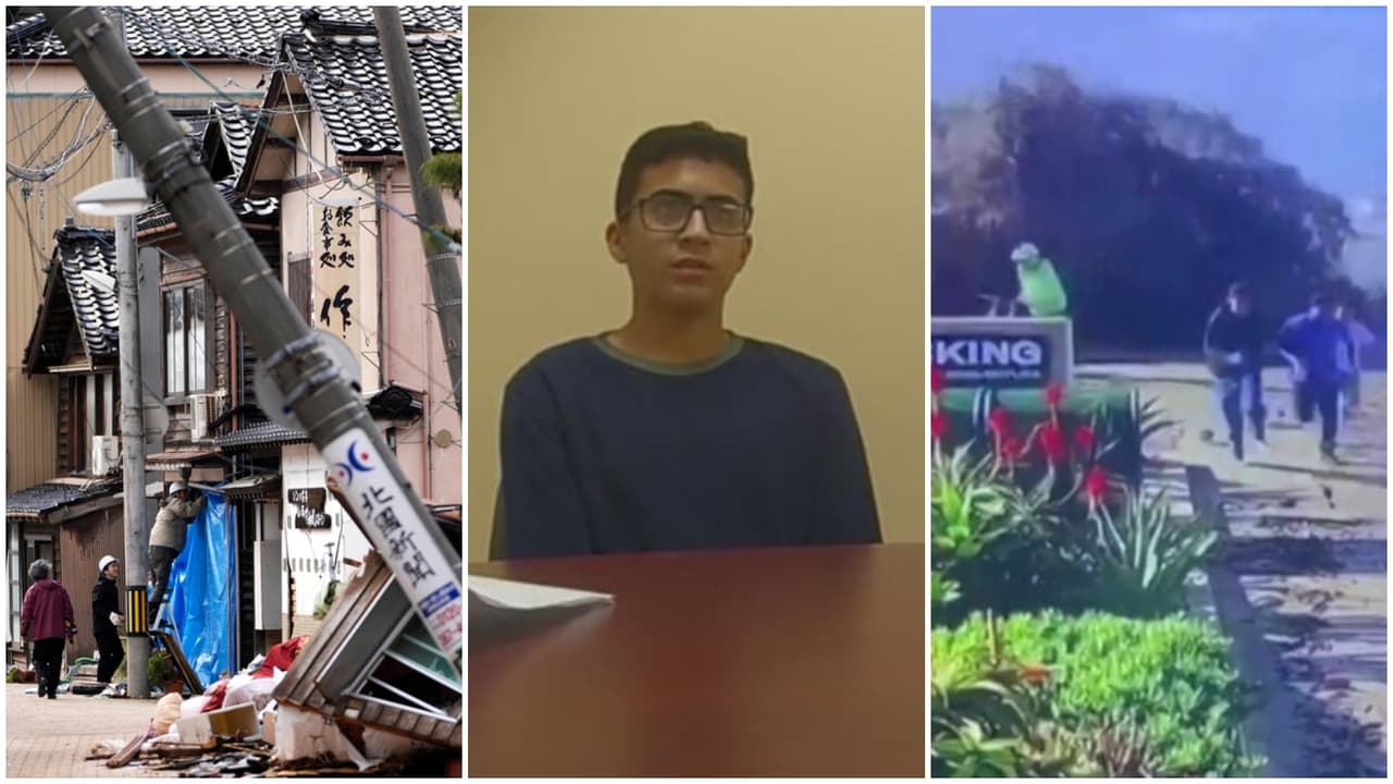 La semana en video: olas gigantes en California, hallan a un hombre desaparecido 20 años y el video del interrogatorio de Dereck Rosa