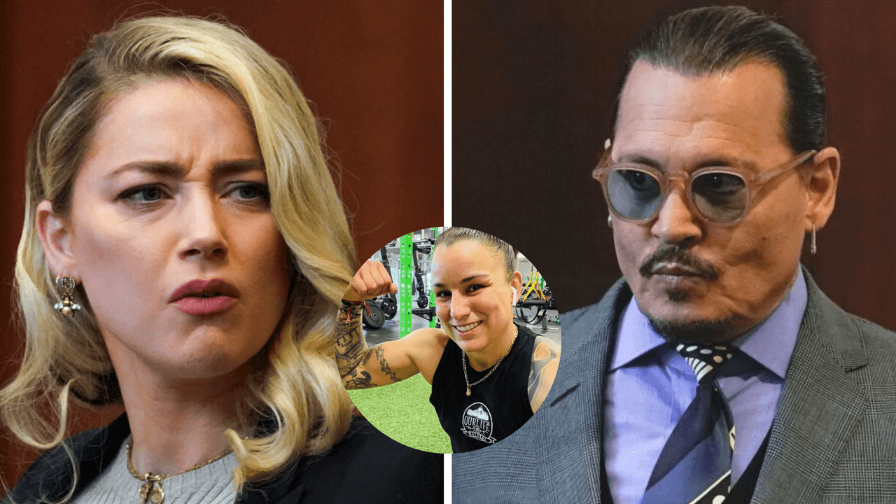 Internet confunde a la testigo de Amber con una boxeadora y sus redes se volvieron un caos