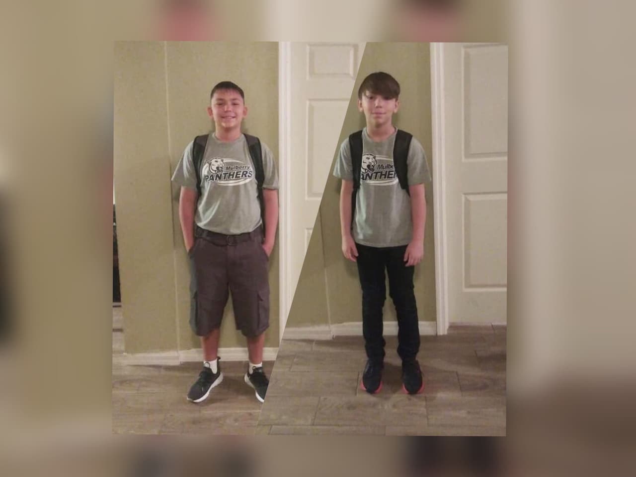 Robert Baker, de 12 años, y Tayten Baker, de 14 años, fueron brutalmente asesinados con un cuchillo y un martillo, en su propia casa, mientras su madre y otro hermano dormían. 
<br>