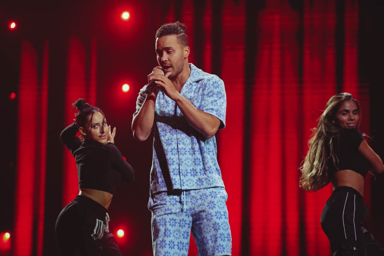 El segundo día de ensayos contó con la participación de Prince Royce, quien está nominado este año a tres categorías de Premios Juventud.