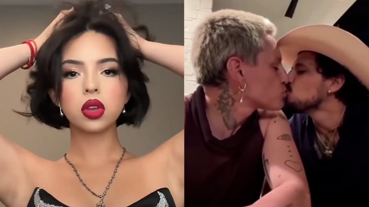 Amigo de Ángela Aguilar revela si ella se molestó con él por ‘beso’ con Nodal