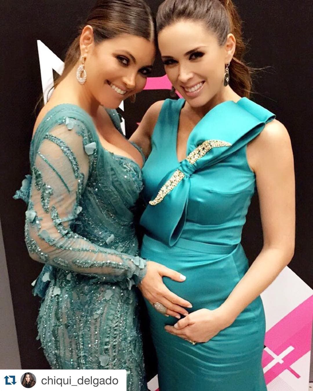 En diciembre de 2015 se dio a conocer que la protagonista de 'Sortilegio' y jurado de Nuestra Belleza Latina 2016 estaba embarazada por tercera ocasión.