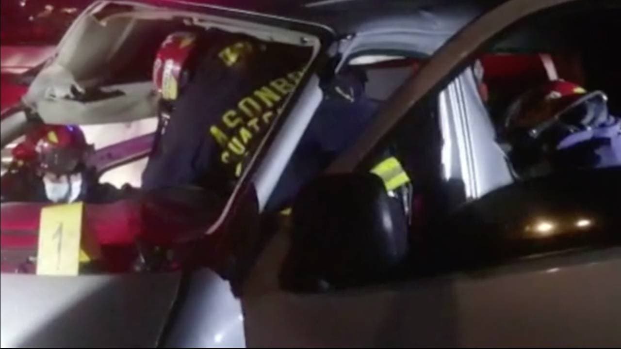 Aunque inicialmente el conductor se fugó del lugar del accidente, las autoridades informaron que el hombre fue arrestado poco después.