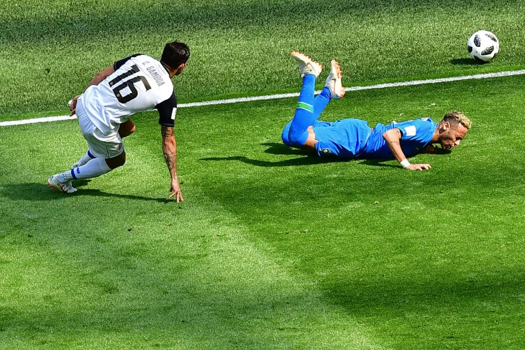 En el juego contra Costa Rica por el Grupo E el pasado 22 de junio de 2018 en San Petersburgo.