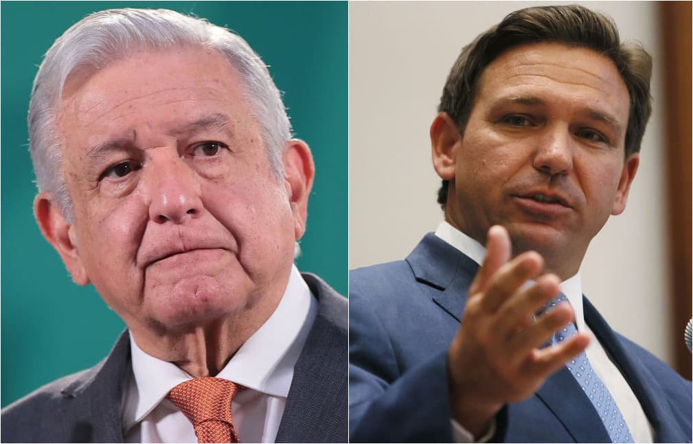 "Ojalá y los hispanos no le den ni un voto": la agria reacción de López Obrador ante la candidatura de DeSantis