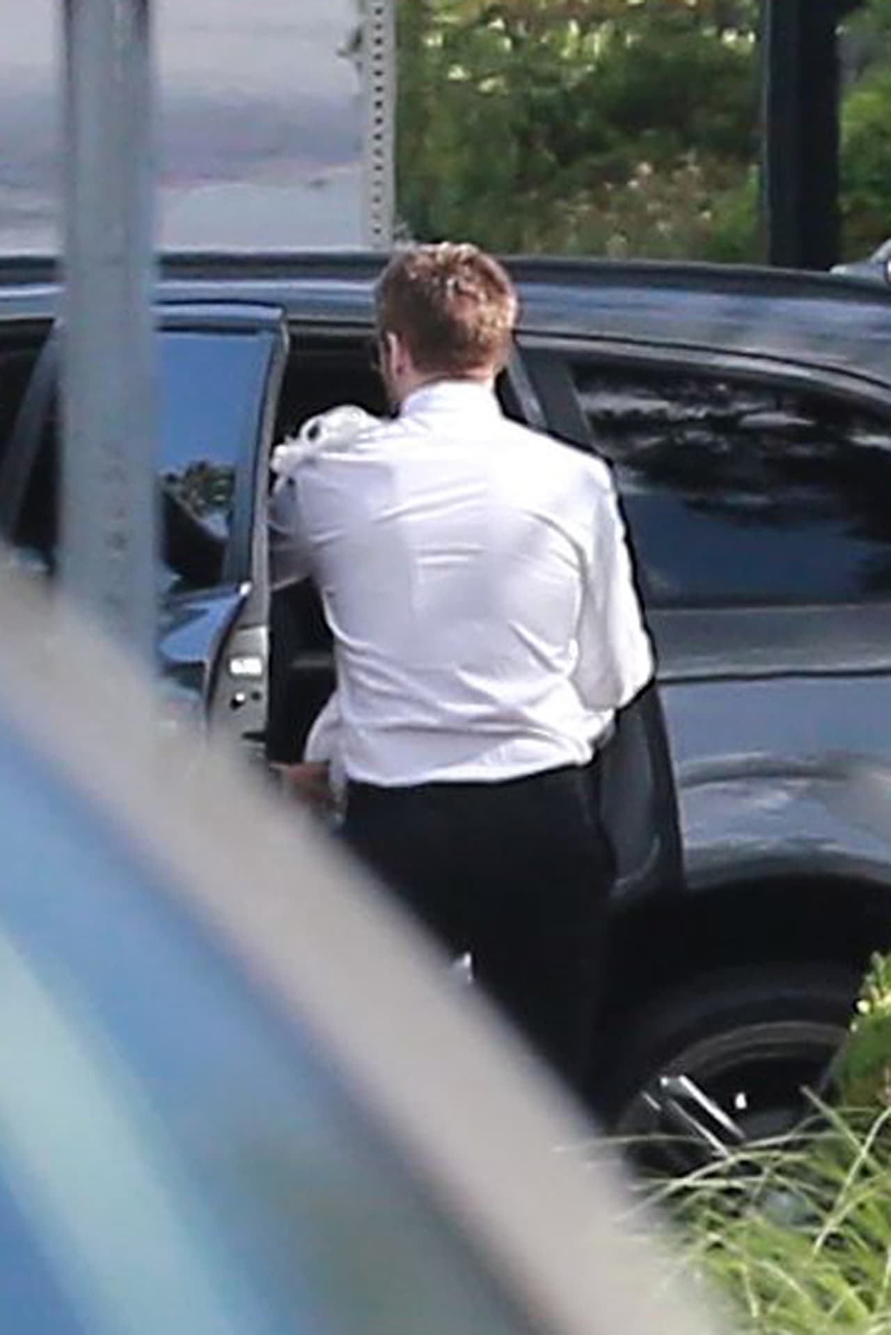 El actor estuvo muy atento a las necesidades de la familia.