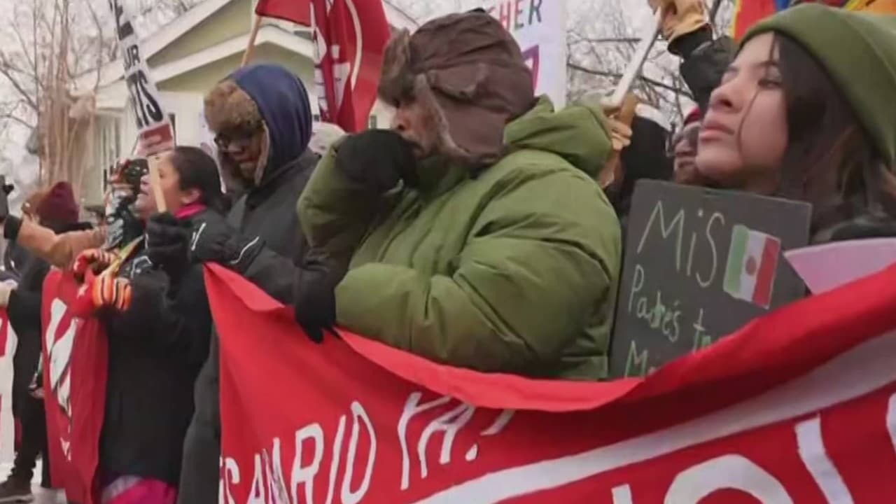 Masiva protesta en Minneapolis en rechazo a la muerte de Renee Good: “Queremos justicia”
