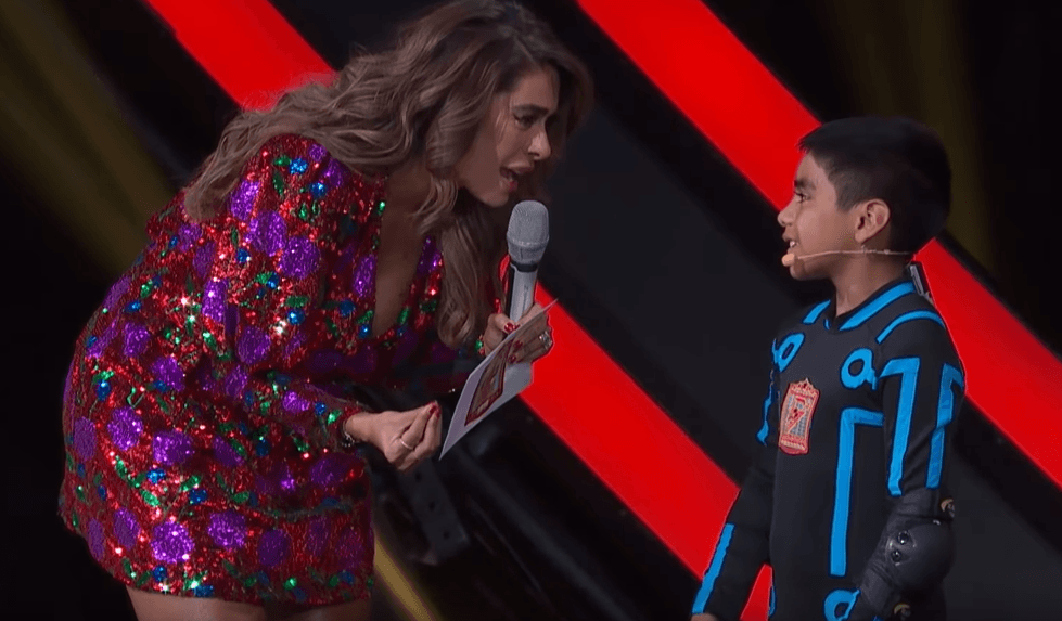 La historia de Josué conmovió a todos en el estudio de Pequeños Gigantes.