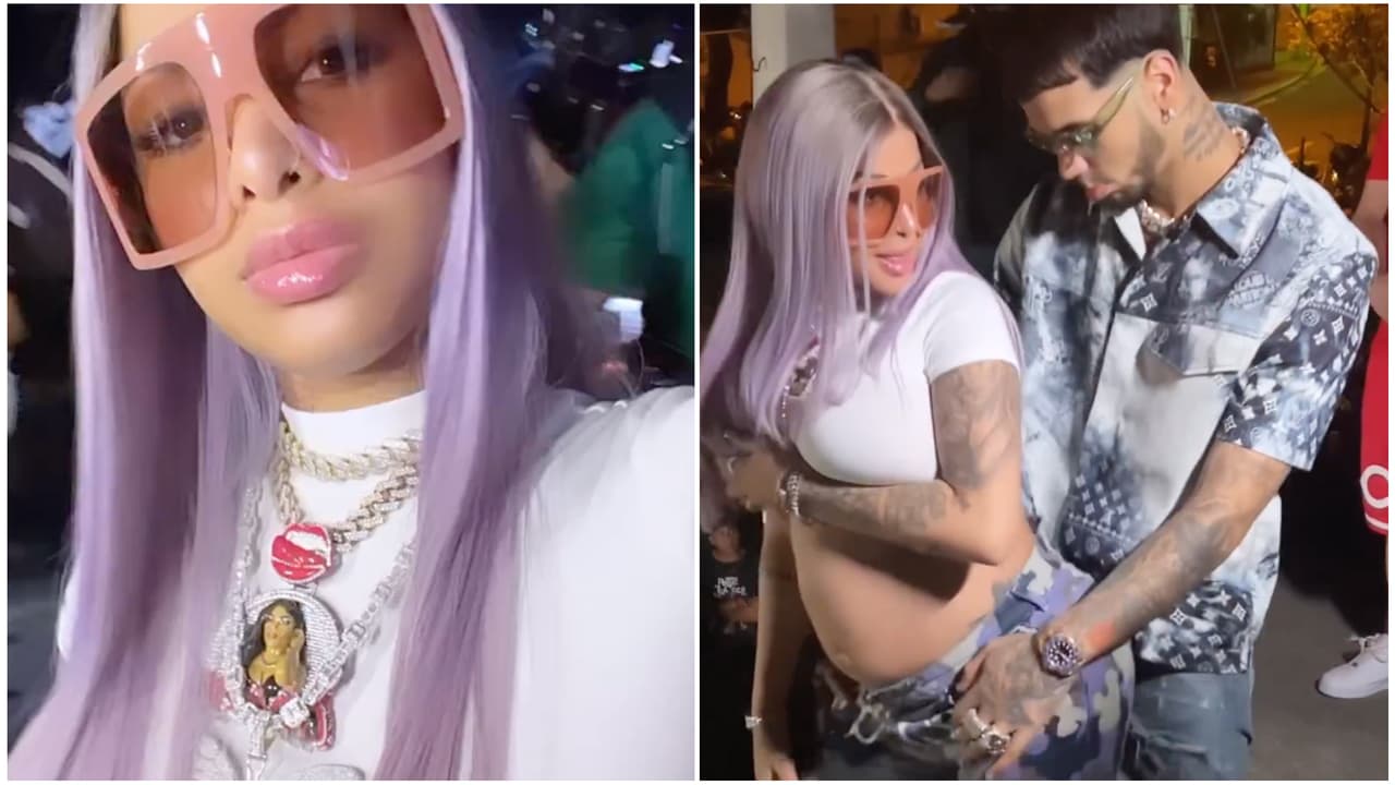 Yailin inmortaliza su 'pancita' al grabar un videoclip en pleno embarazo con 'perreo' incluido