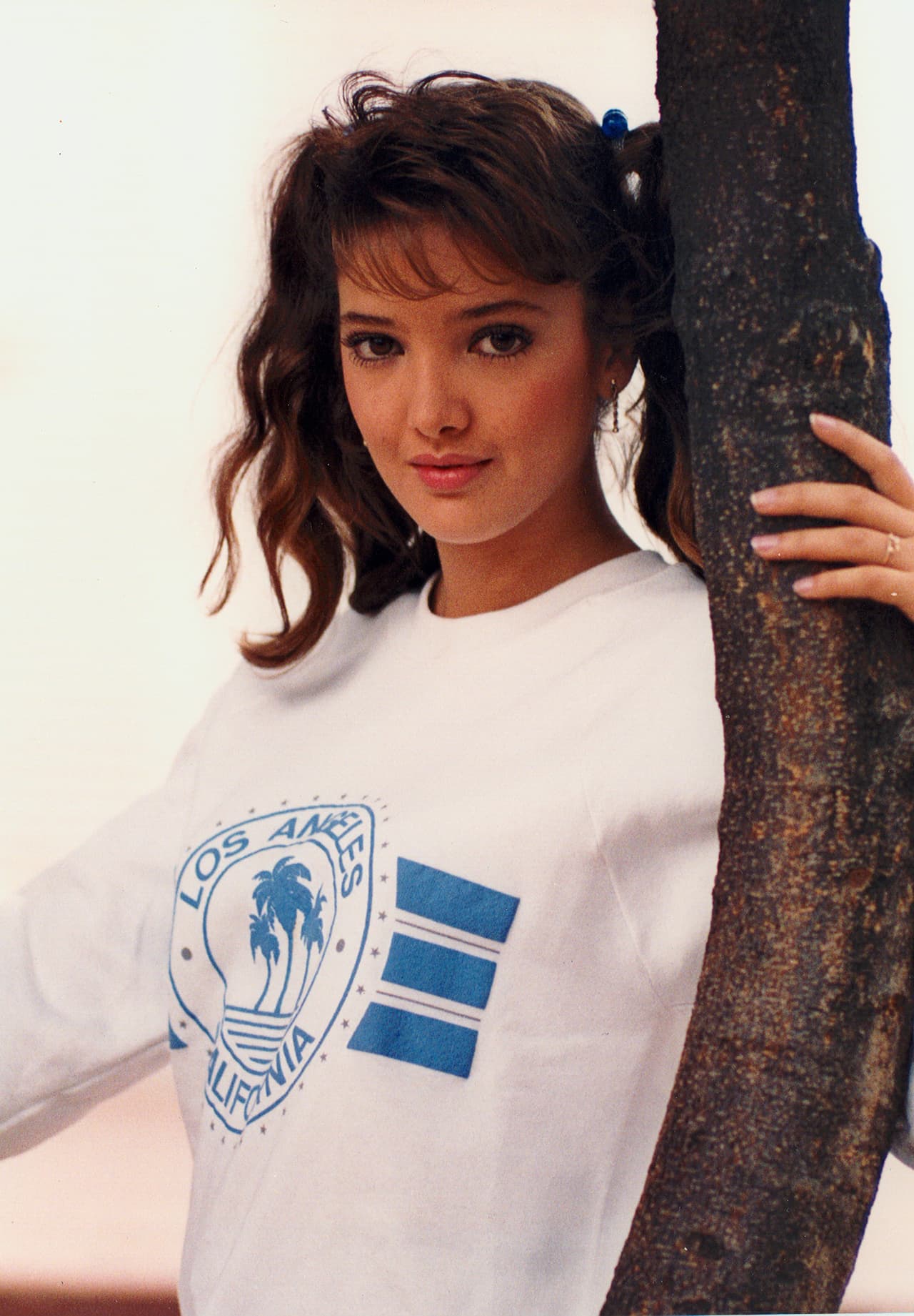 A ella también la vimos con copetes enoormees.