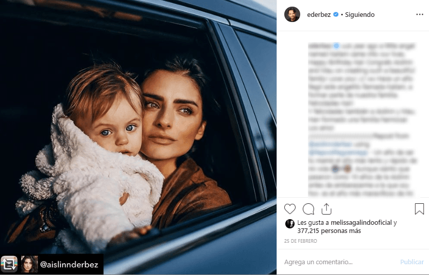 El comediante mexicano también ha demostrado ser un 
<b><a href="https://www.univision.com/networks/galavision/eugenio-derbez-revela-la-primera-fotografia-de-su-nieta">orgulloso abuelo</a></b>, pues en el primer cumpleaños de su nieta le dedicó estas palabras: "Hace un año llegó este angelito llamada Kailani, a formar parte de nuestra familia. Felicidades Kai y felicidades también a Aislinn y Mau. Han formado una familia hermosa!", escribió en la descripción de la imagen.