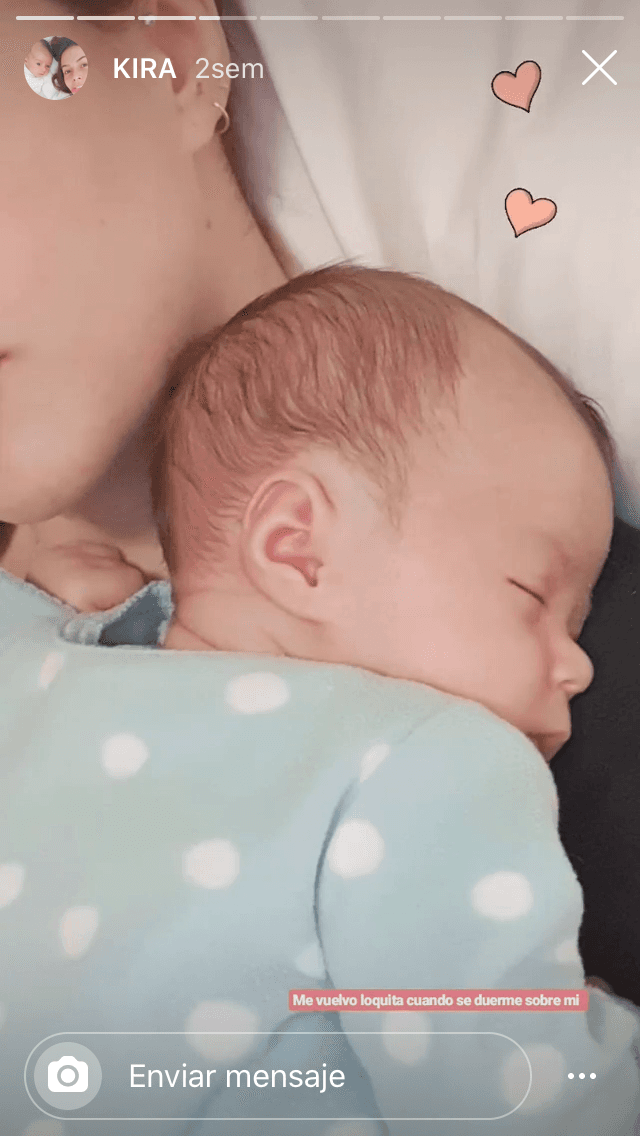 "Sí, por supuesto quiero darle un hermanito o hermanita a Kira, y 
<b>en un futuro no muy lejano</b>", confirmó. 
<br>