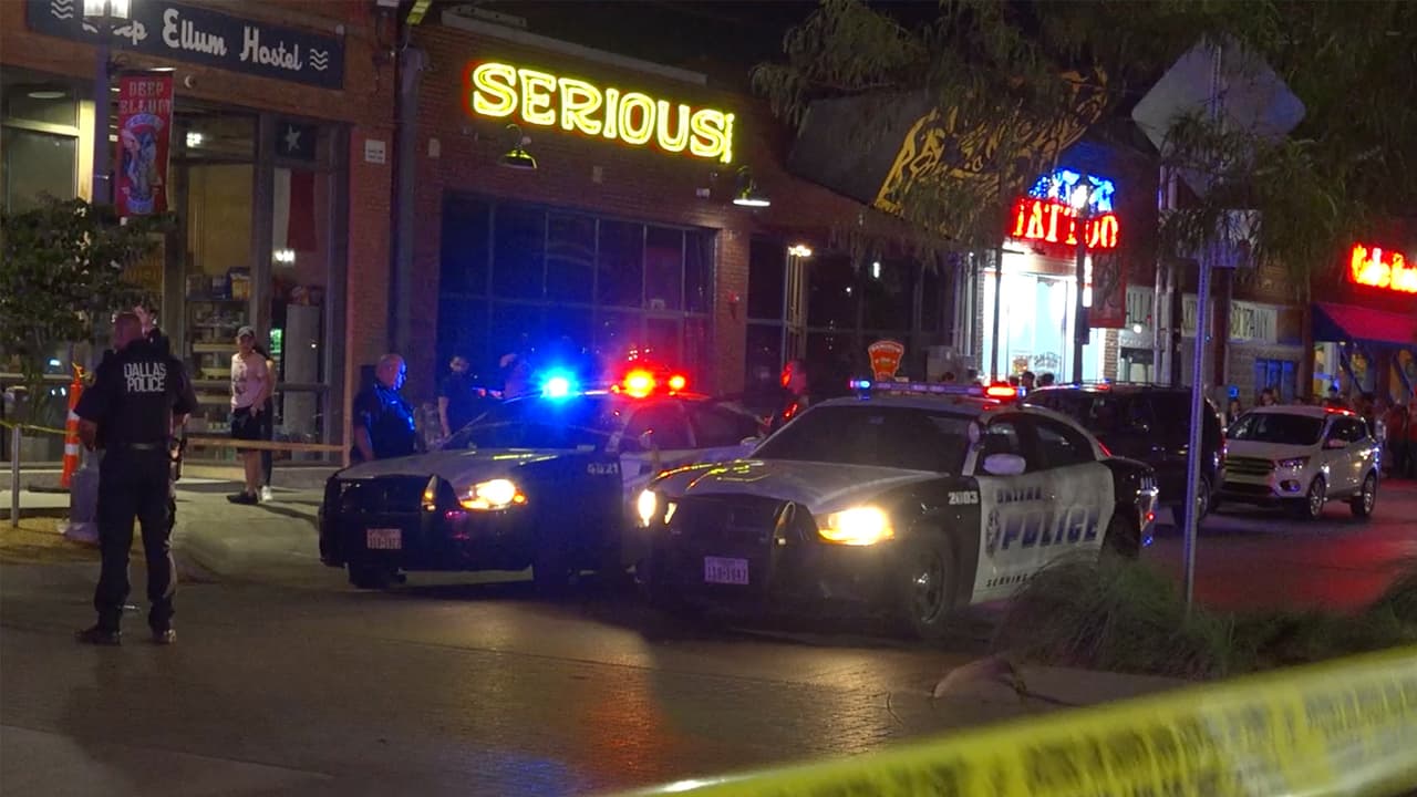 Hay dos muertos y tres heridos, tras un tiroteo en las calles de Deep Ellum