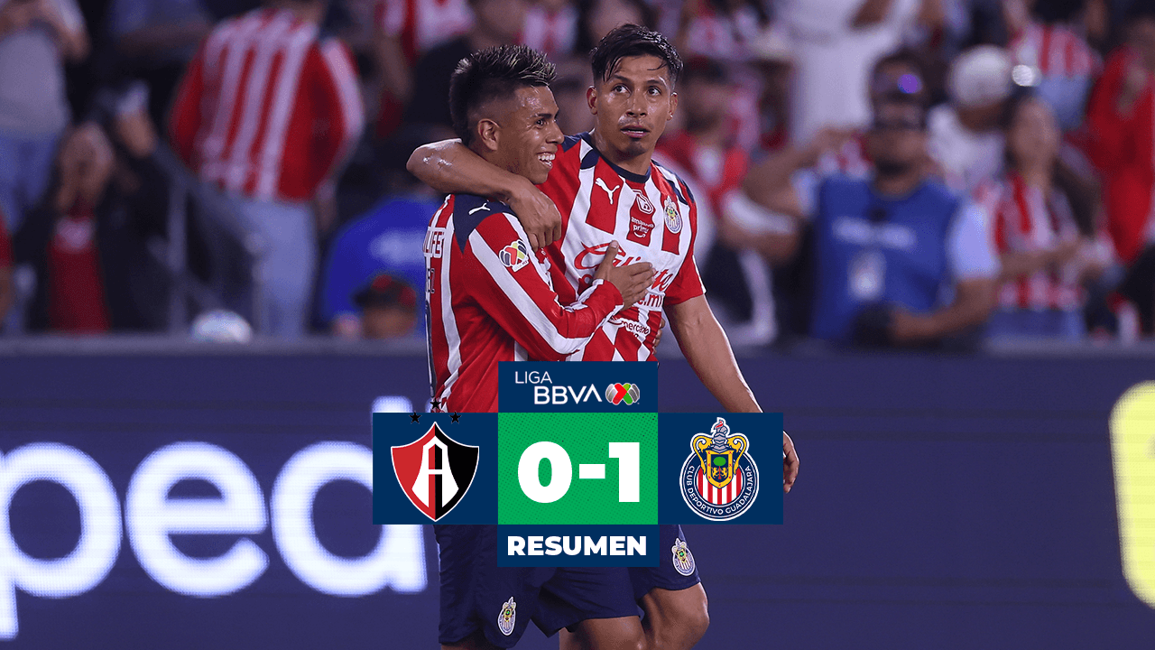 Chivas derrota al Atlas en el Clásico Tapatío amistoso