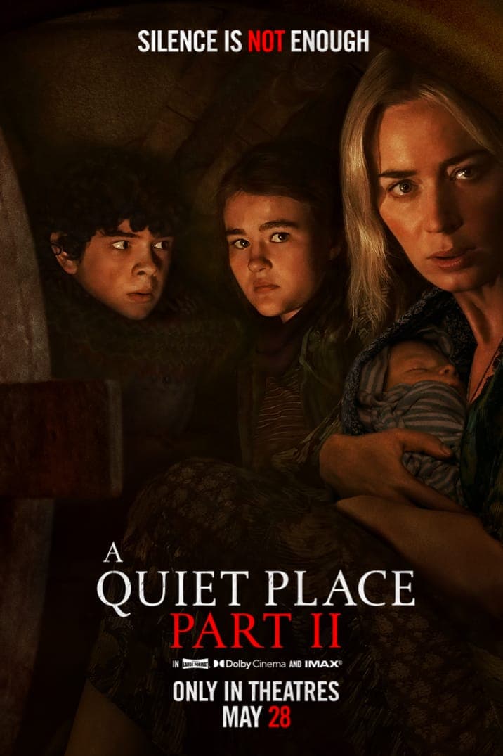 “A Quiet Place Part II” también se estrenará el 28 de mayo.