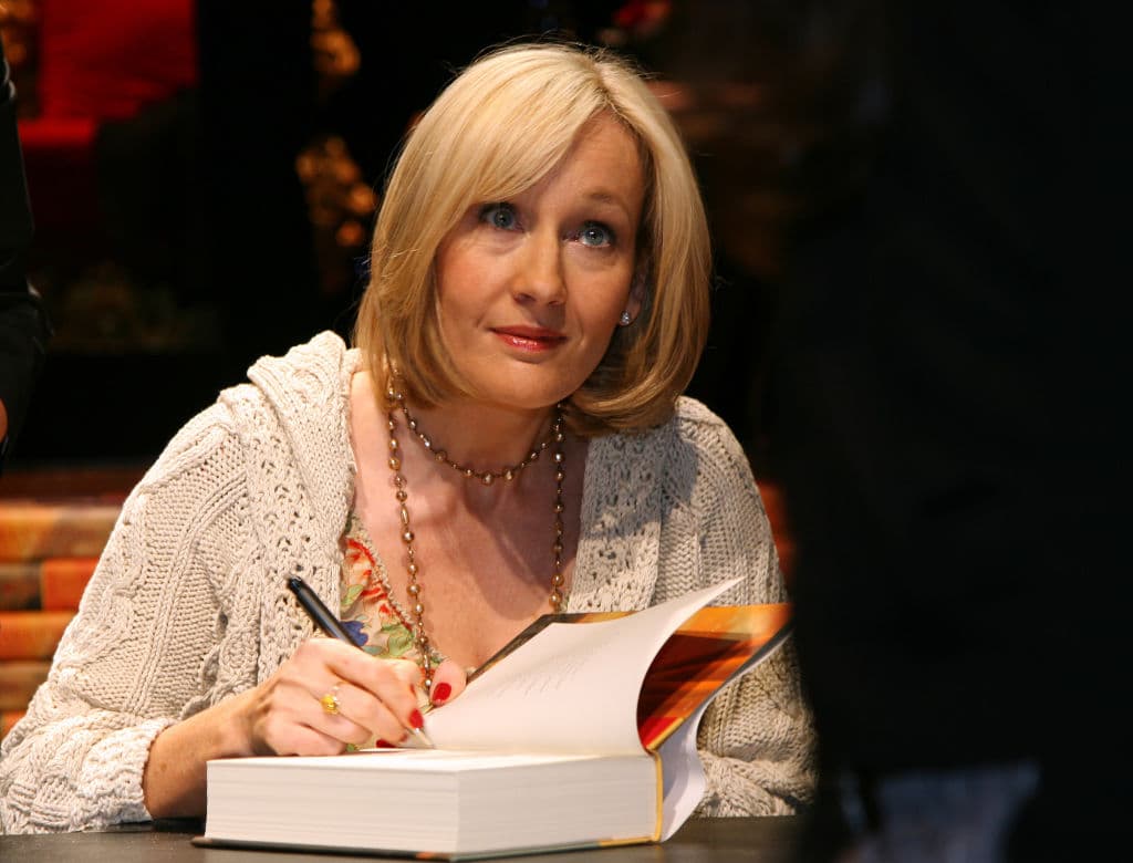 J. K. Rowling, autora de los libros de 'Harry Potter'.