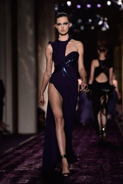 Desfile de alta costura de Versace