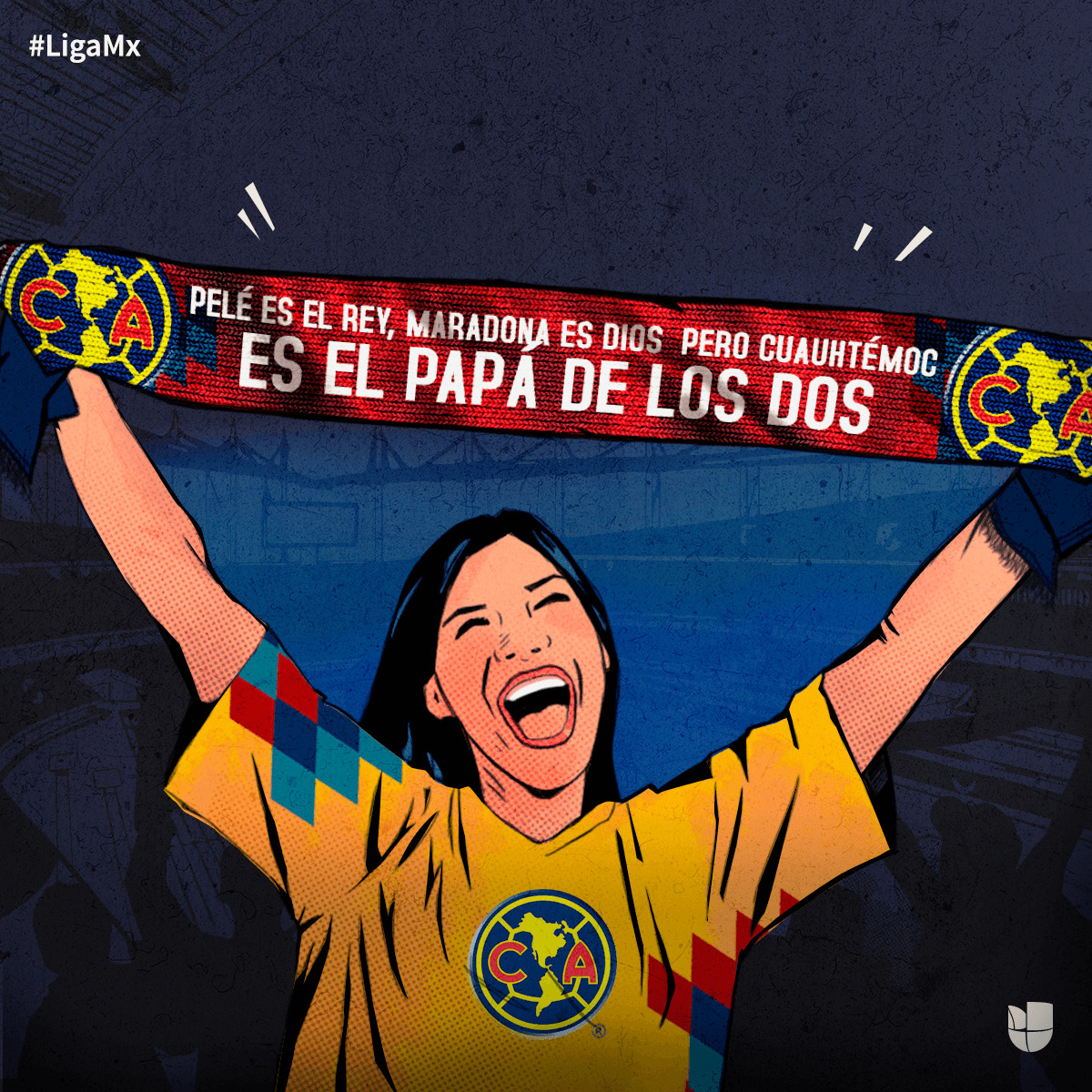 En una nueva edición del Clásico Nacional entre Chivas de Guadalajara y América, estas son algunas frases en bufandas de colección para 'ponerle picante' a este tradicional enfrentamiento.