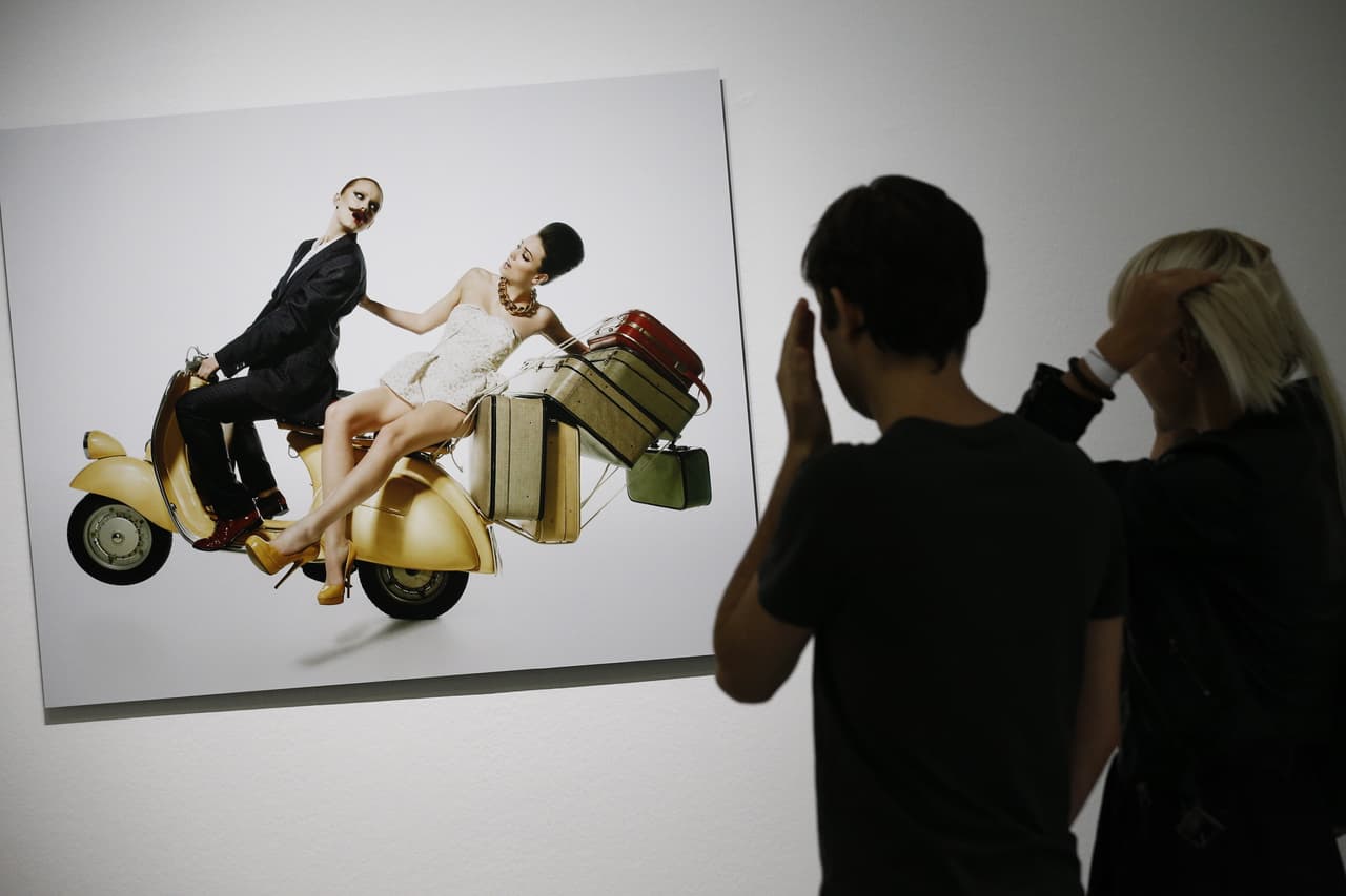 Las fotos permanecerán hasta el tres de noviembre en el Museo de Arte Multimedia de Moscú.