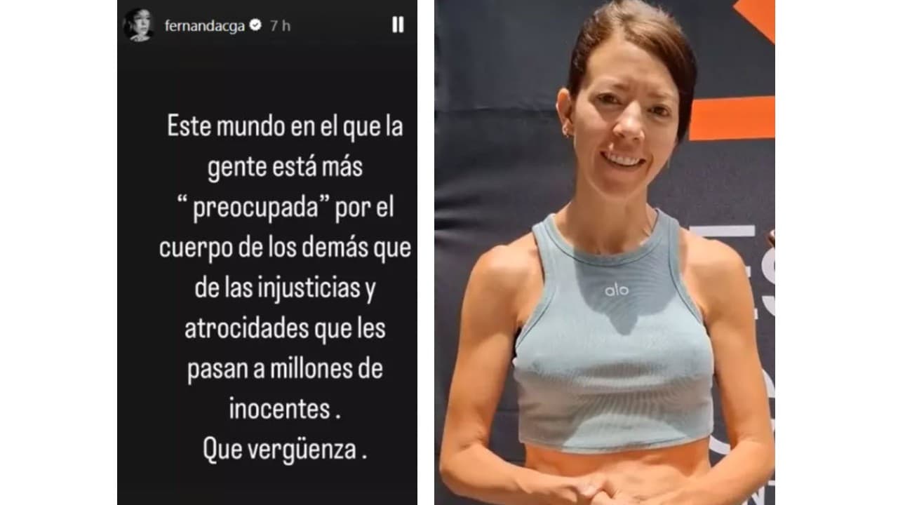 La imagen de Fernanda Castillo que 'preocupó' a sus seguidores.