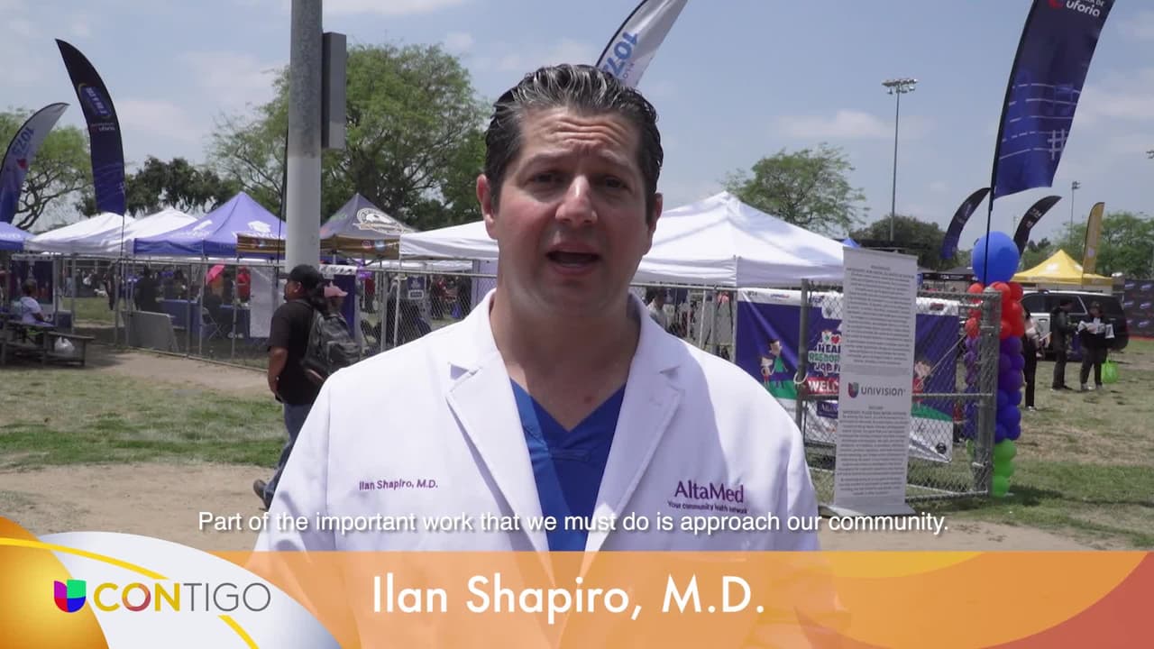 Univision Los Angeles Contigo realizó aproximadamente 1,000 exámenes médicos a la comunidad