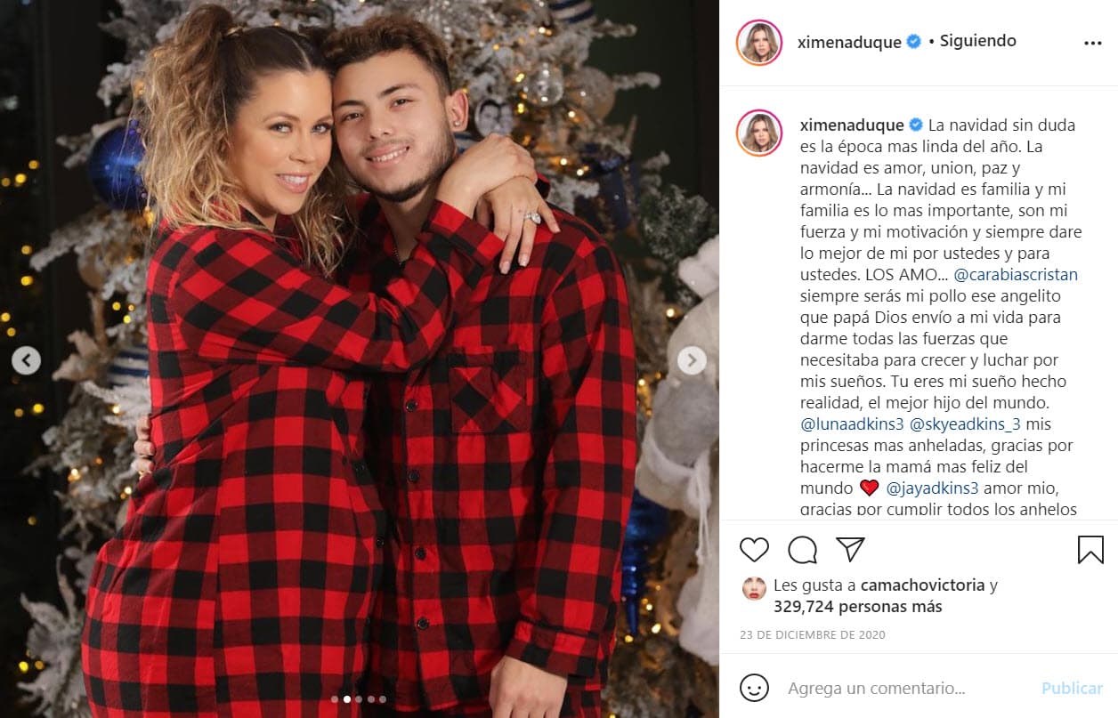 La actriz admira en su hijo lo 
<b>determinante y disciplinado</b> que es en sus metas, por lo que no duda que el adolescente será "muy exitoso en lo que se proponga".
<br>