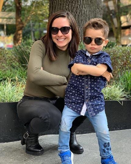 Con los nuevos cambios en su vida, también podrá pasar más tiempo con su pequeño hijo Diego.