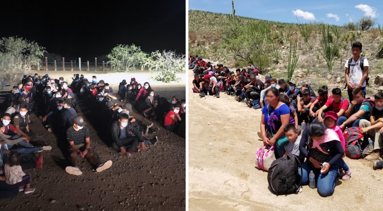 La ola de menores solos llegando por Arizona continúa, este jueves 8 de julio 100 inmigrantes se entregaron en Sasabe a las autoridades migratorias, 90 eran menores no acompañados. La Patrulla Fronteriza en el sector Tucson dijo que las detenciones de niños y adolescentes se incrementaron en un 156% en los últimos meses.