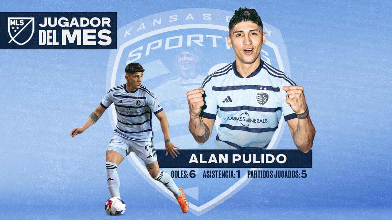 Máquina goleadora: Alan Pulido elegido Jugador del Mes en la MLS