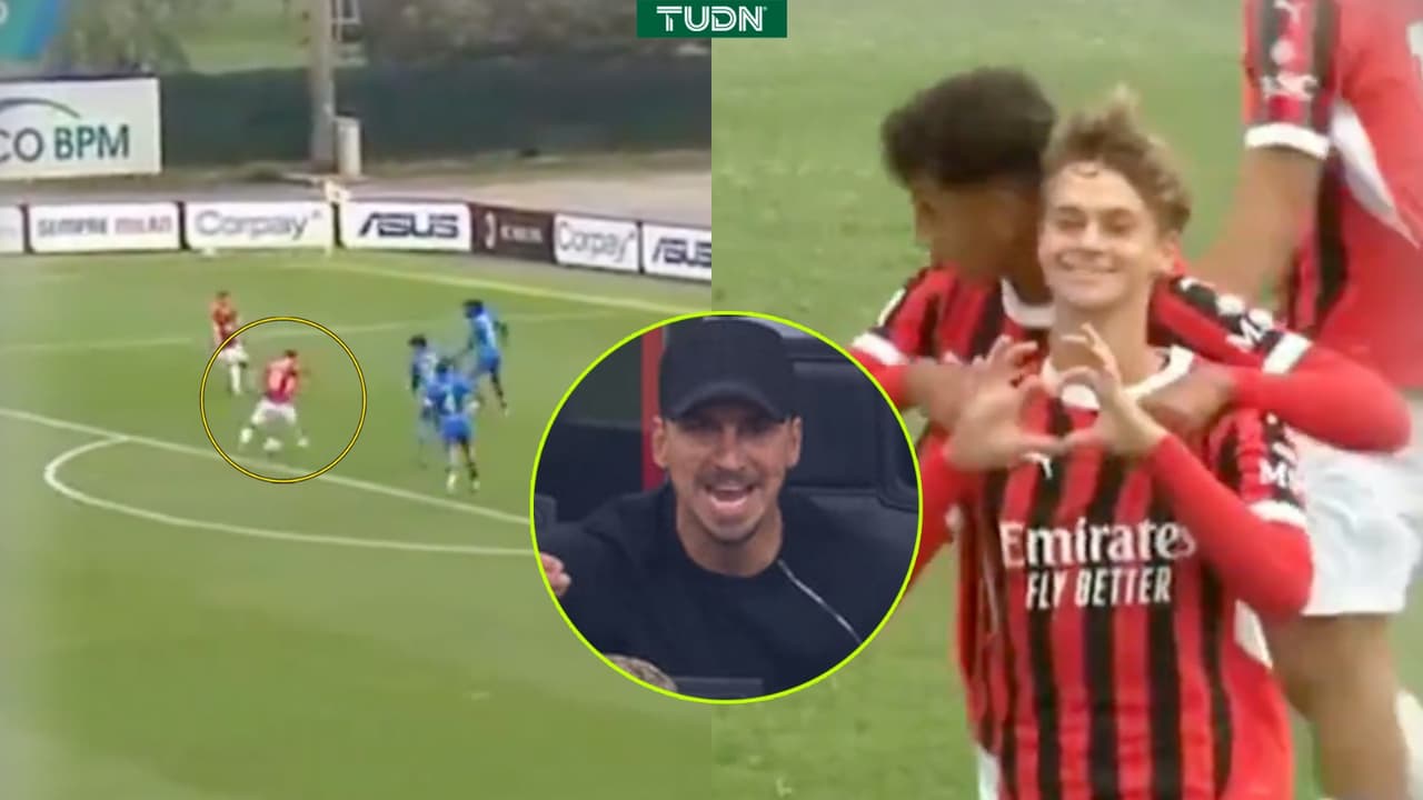 Hijo de Zlatan Ibrahimovic deslumbra con tremendo gol en Italia