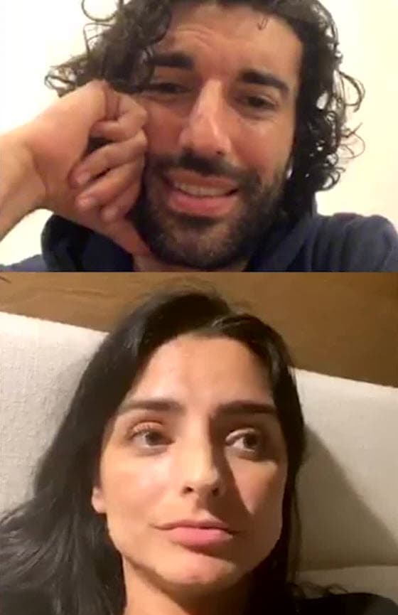 El 5 de abril lo hizo con el actor Justin Baldoni, de la serie 'Jane The Virgin'. Descartó la reconciliación ya que ahora ella y Mauricio Ochmann 
<b><a href="https://www.univision.com/famosos/aislinn-derbez-y-mauricio-ochmann-son-como-hermanos-la-actriz-confirma-que-la-relacion-cambio-video" target="_blank">se ven como "hermanos". </a></b>
<br>