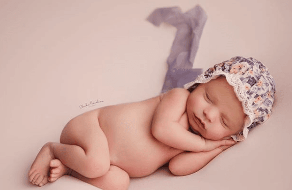 Por Instagram, la ojiazul compartió esta imagen, captada cuando María llegó a su casa, por una amiga fotógrafa.