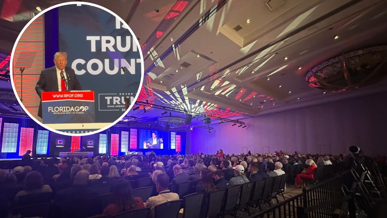 Trump promete “deportaciones masivas” durante un evento del Partido Republicano en Florida