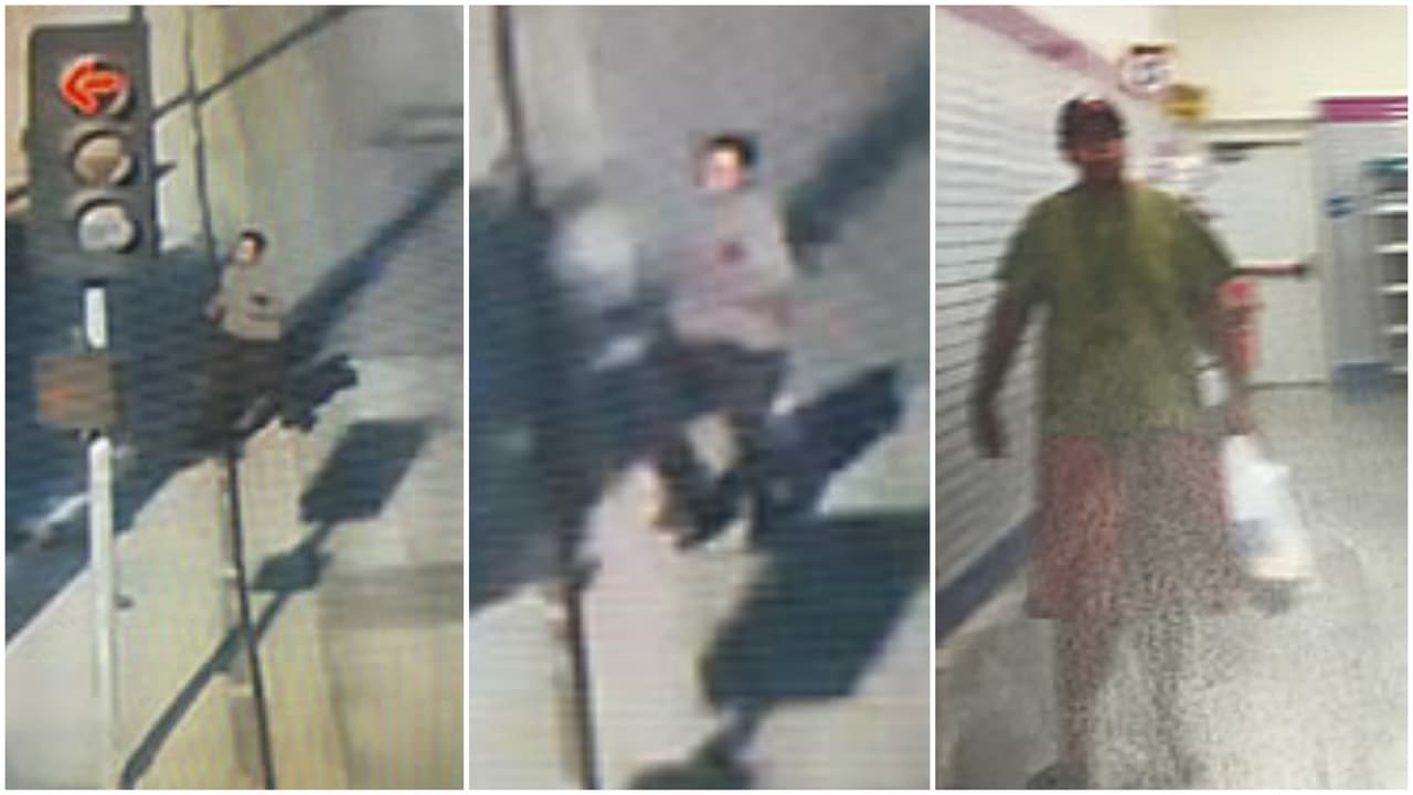 El sospechoso fue captado por cámaras de vigilancia.