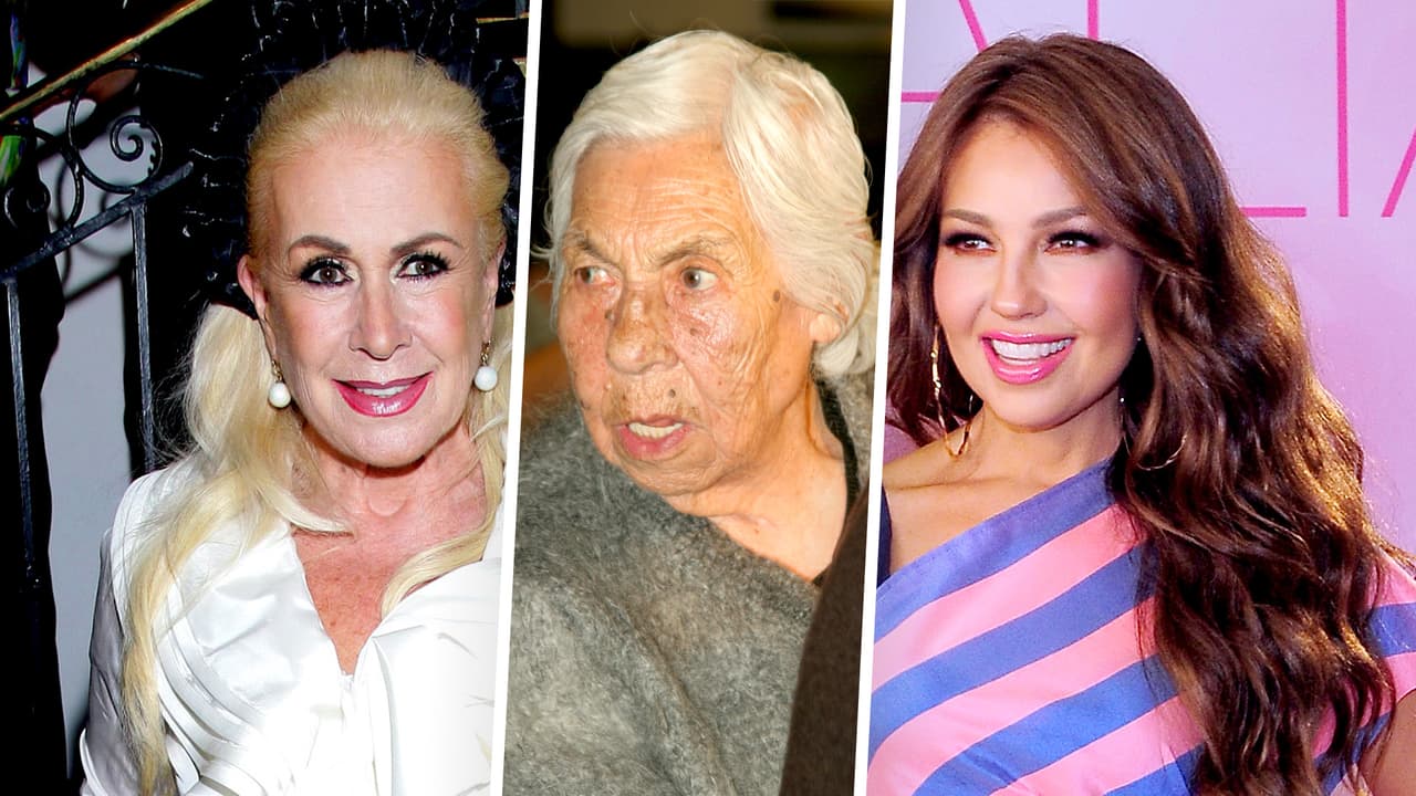 ¿Quién era doña Eva Mange? Así fue la vida de la abuela que amaron Laura Zapata y Thalía