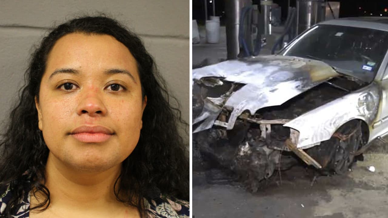 Arrestan a una hispana señalada de intentar quemarse viva junto a sus tres hijas dentro de un automóvil