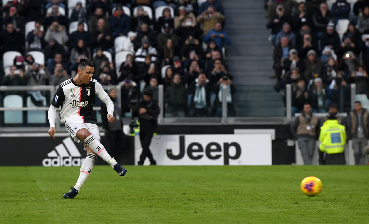 Durante el 27 de enero de 2020, Ronaldo cumplió un año calendario sin fallar penal y esta oportunidad se le presentó en 13 ocasiones totales con Juventus y con Portugal. Además, los beneficios para sus equipos eran evidentes pues su escuadra ganó 10 juegos, empató dos y solo cayó una vez (vs Ucrania con Portugal).