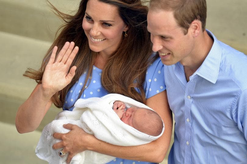 Hello World: el príncipe George es presentado al mundo.