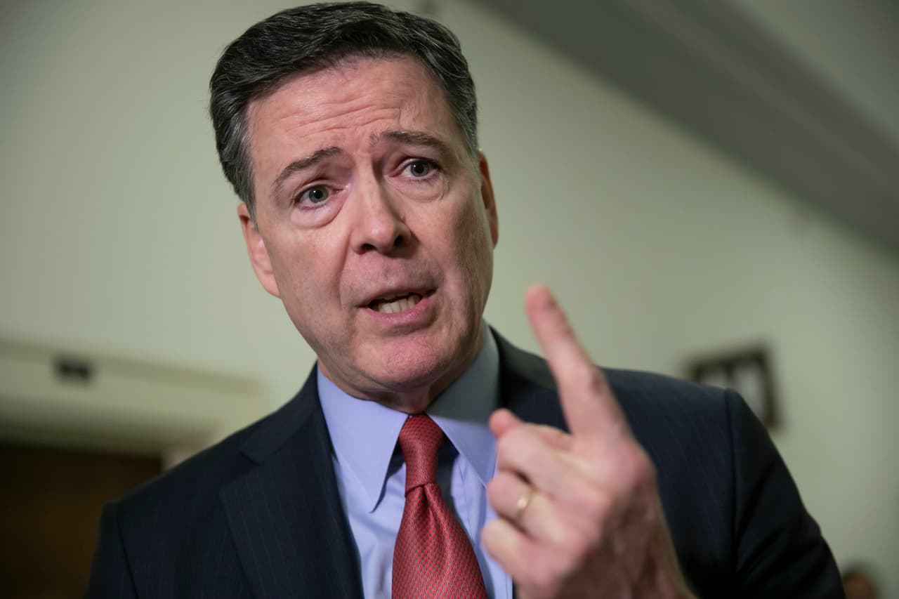 "El silencio es vergonzoso": Comey critica a republicanos por no defender al FBI de "las mentiras" de Trump