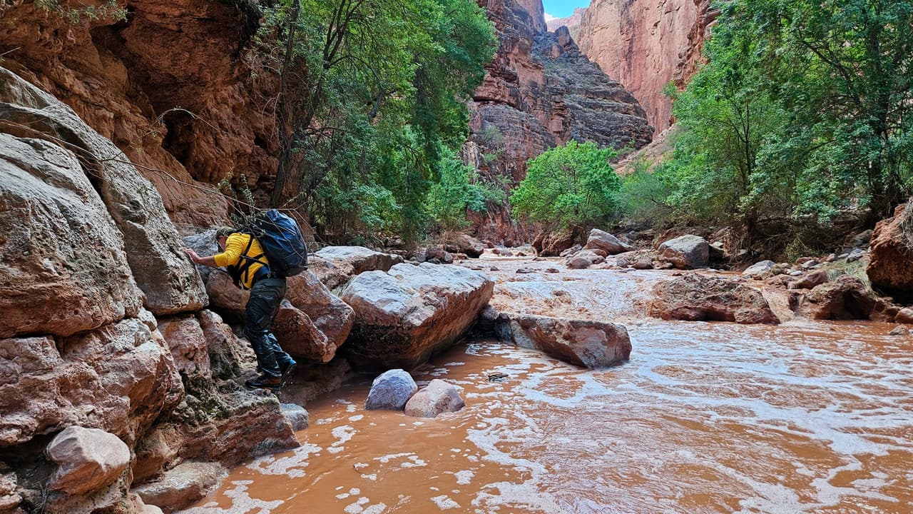 Recuperan el cuerpo de mujer que fue arrastrada por una inundación repentina en el Gran Cañón