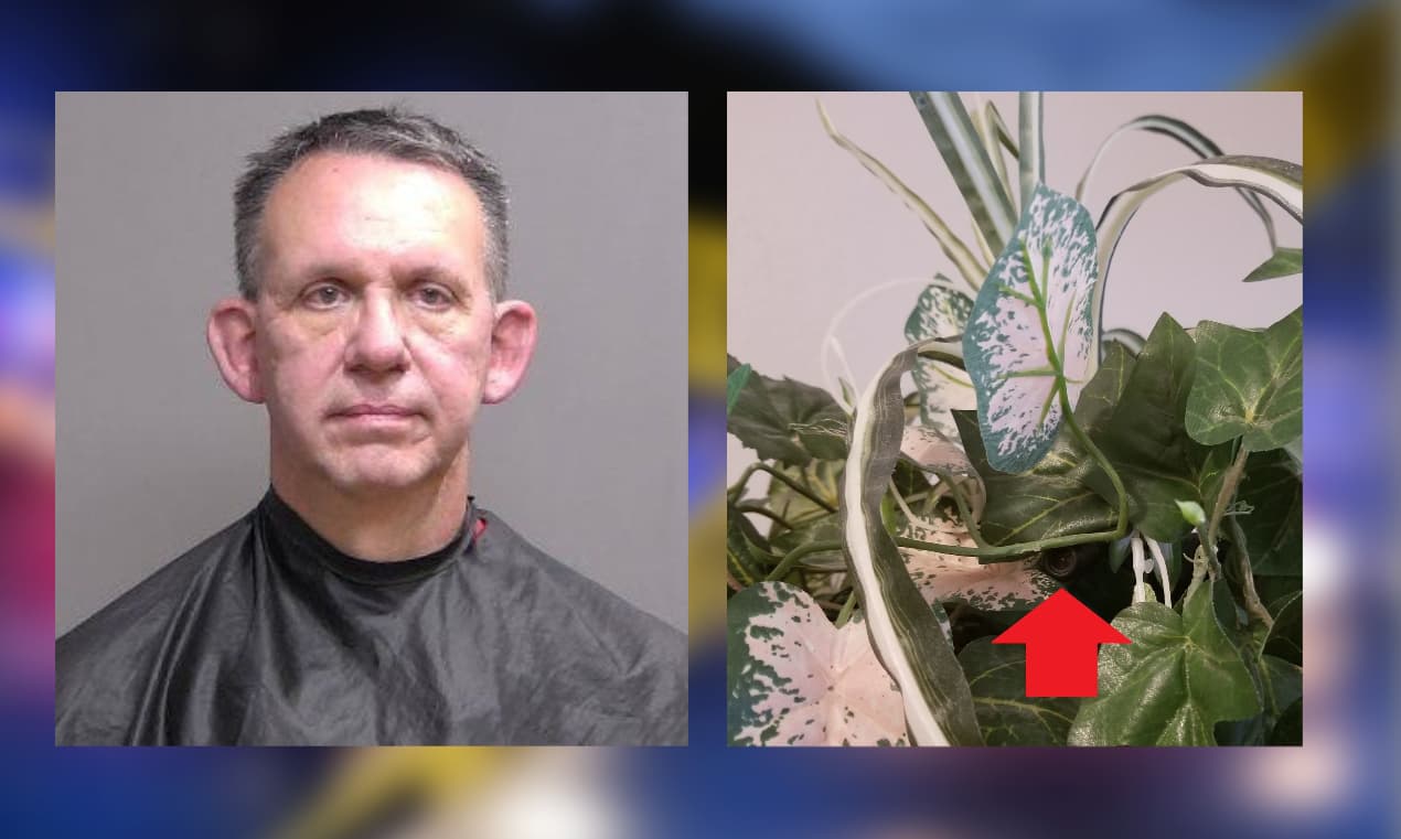 Lo arrestan por grabar a inquilinos con cámara oculta