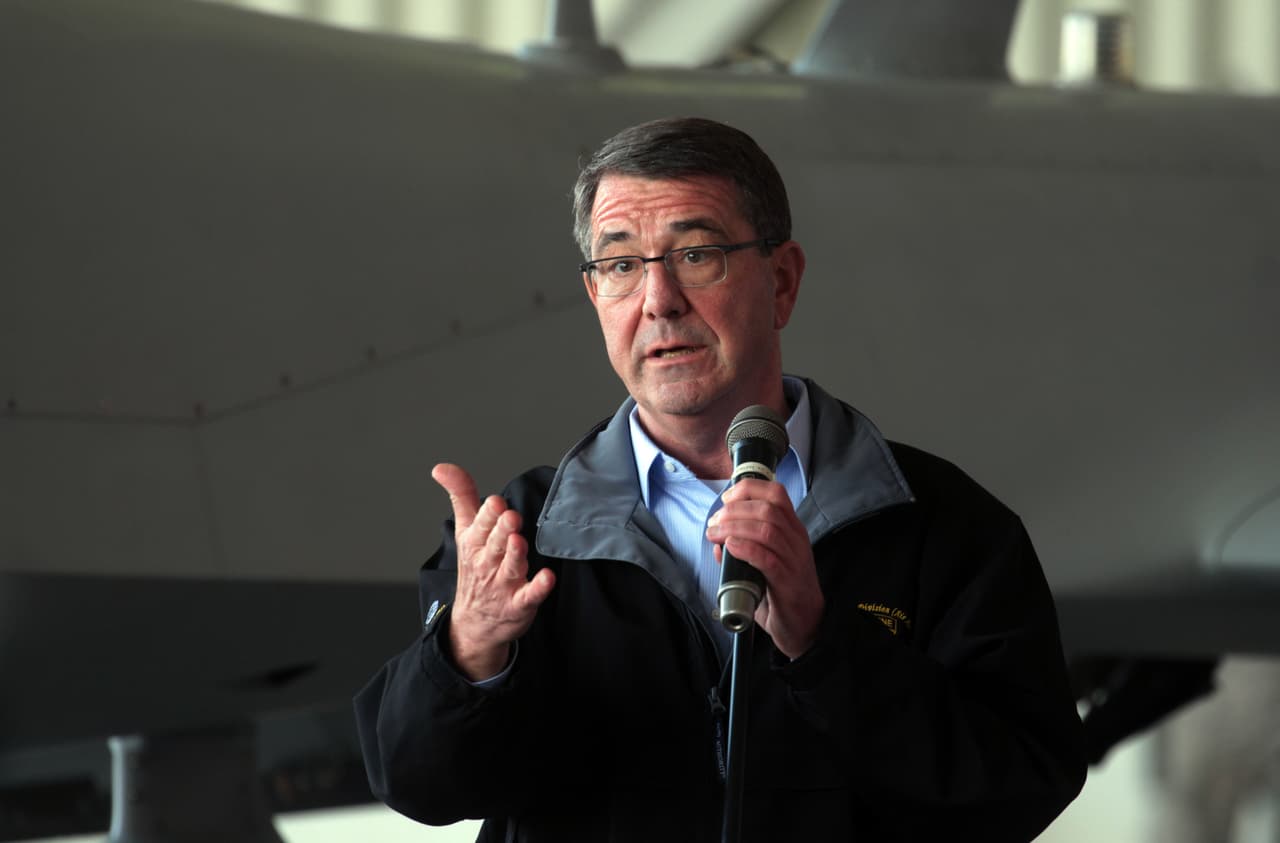 El jefe del Pentágono, Ashton Carter.