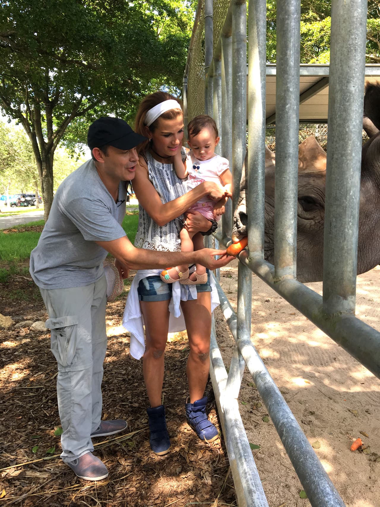 El recorrido fue muy divertido, Michelle nunca había visto tan de cerca a estos impresionante animales.