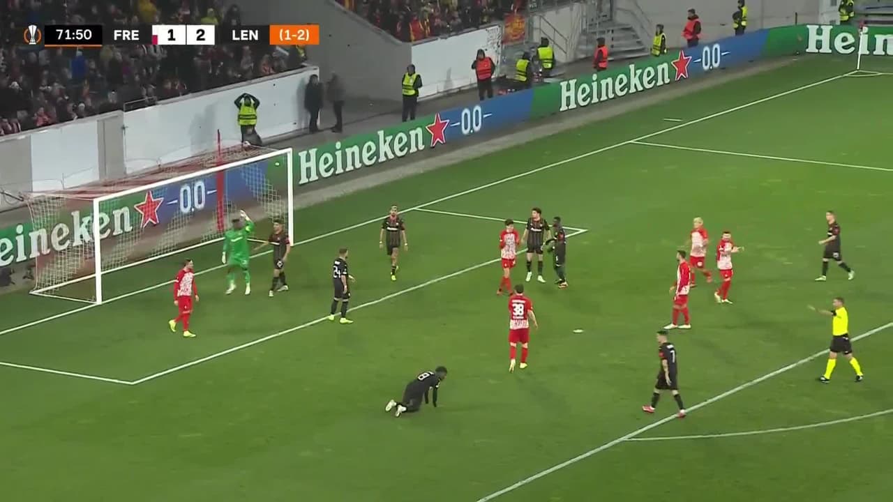 ¡TIRO ATAJADO! disparo por Lukas Kübler.