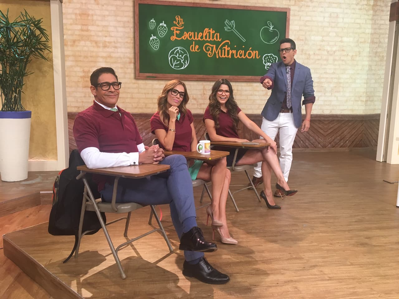 Nuestros alumnos Johnny, Katla y Ana Patricia eran un poco inquietos.