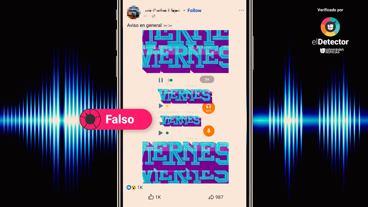 Son falsos esos audios que advierten sobre una mafia que secuestra a niños en México