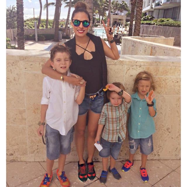 Galilea Montijo eligió las playas de Miami para pasar sus días libres.